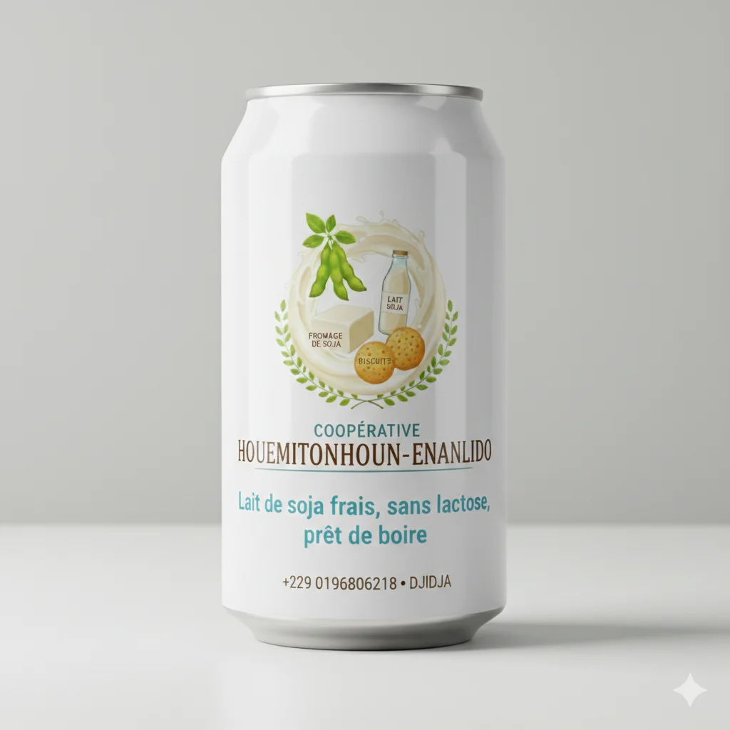 Lait de soja nature – 1 litre